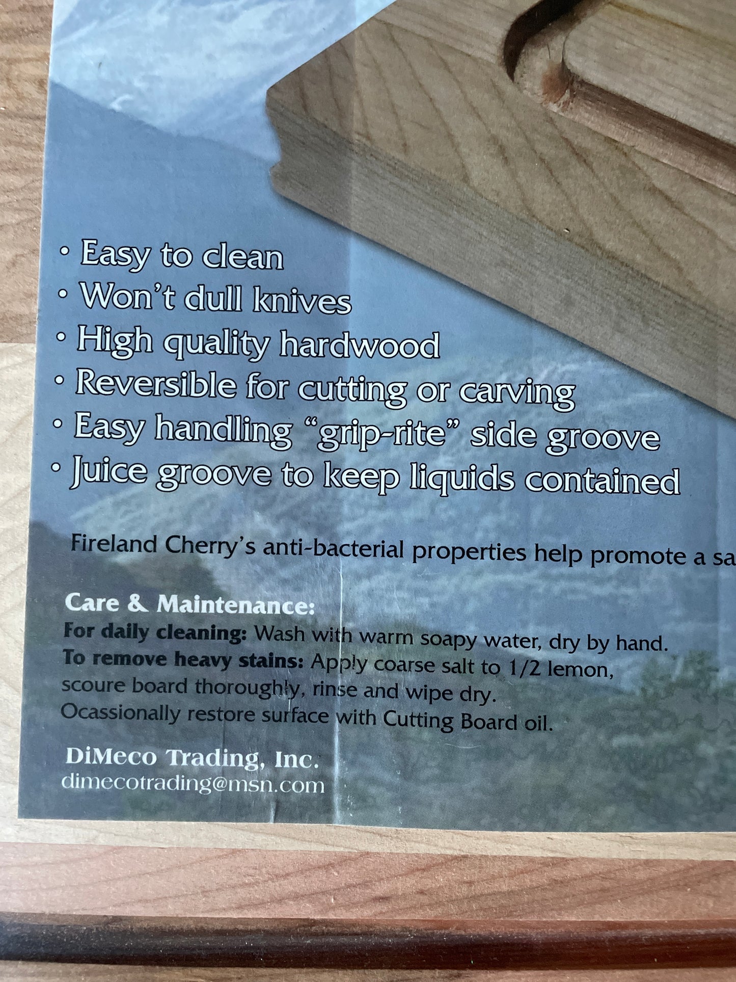 Foreland Cherry Pro Series Cutting Board