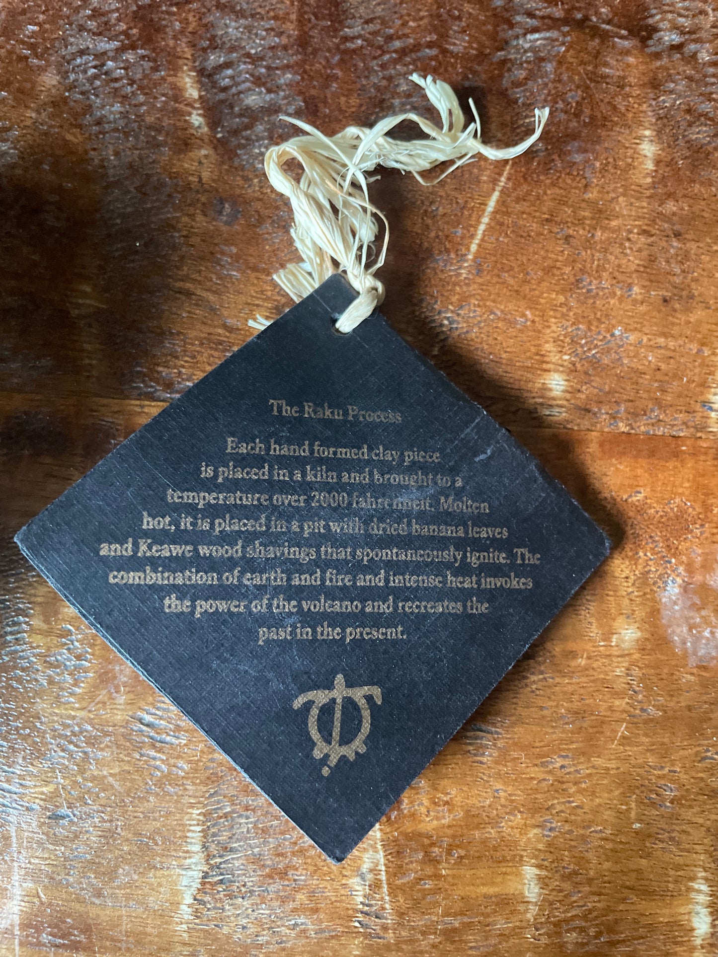 Hawaiian Petroglyph Raku Volcanic Maui Signed Art Pottery Vase 2006