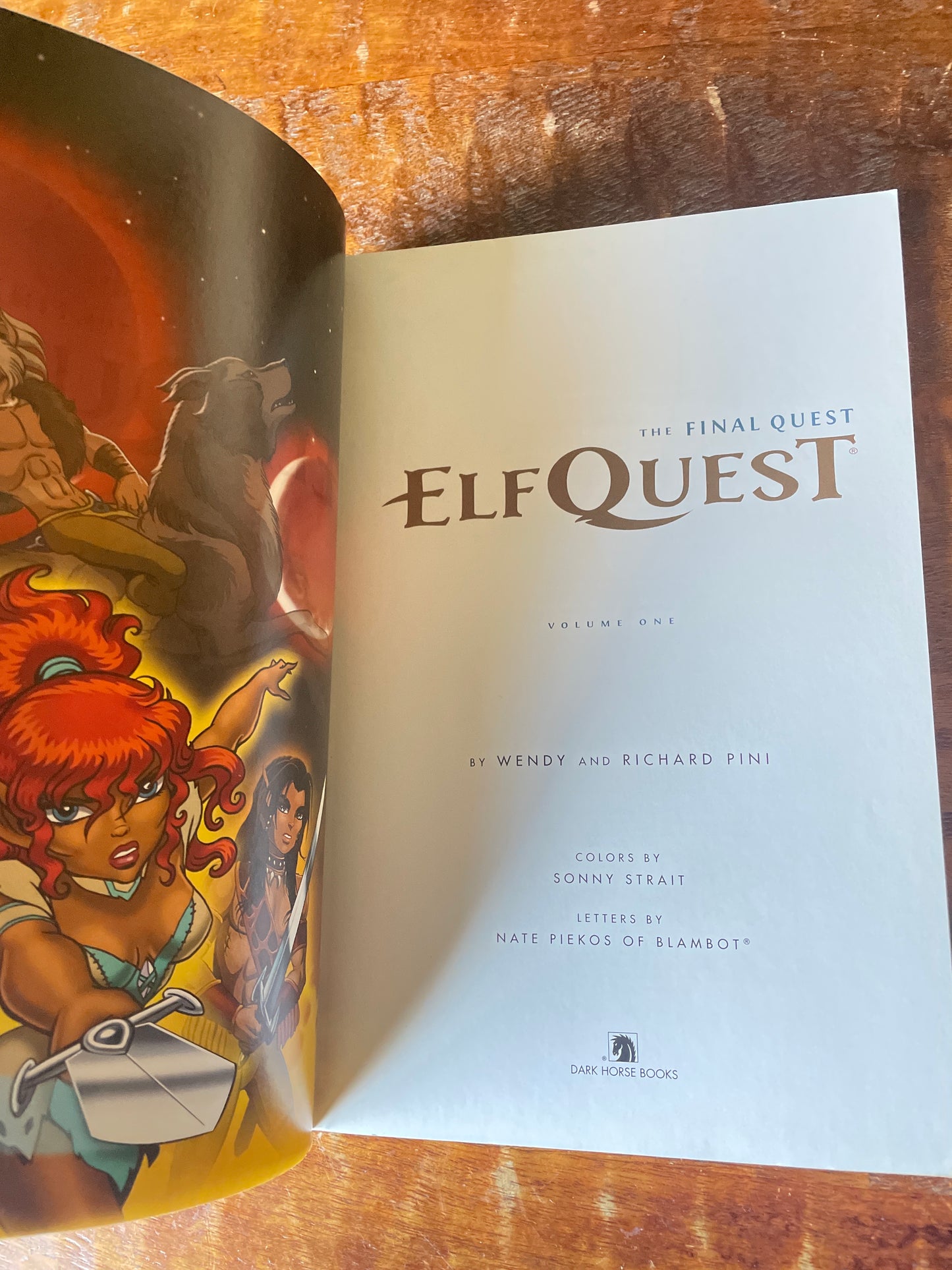 Elf Quest - The Final Quest Volume One - First Edition