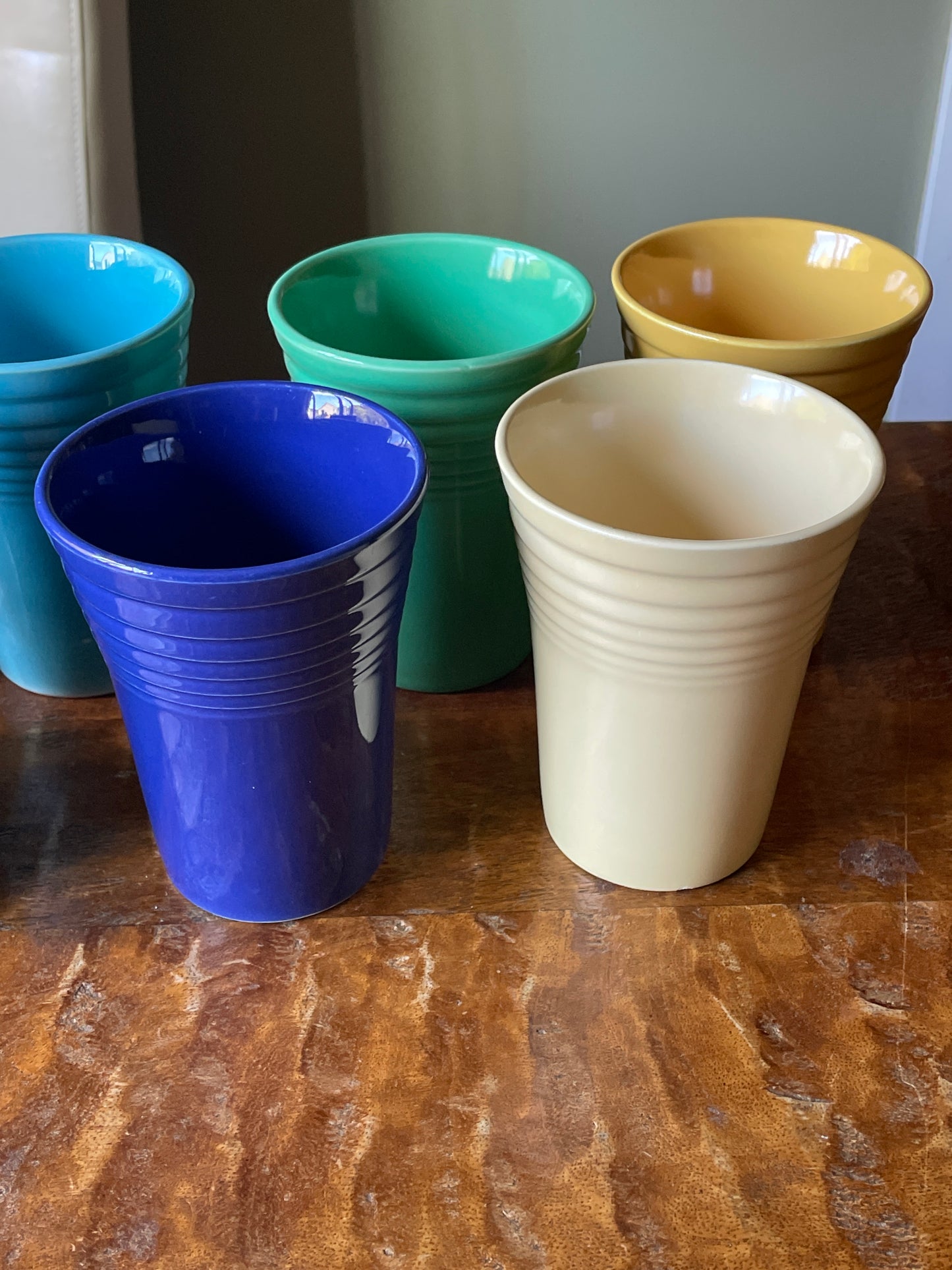 Vintage Fiestaware Lot of 8 juice tumblers 4.5”