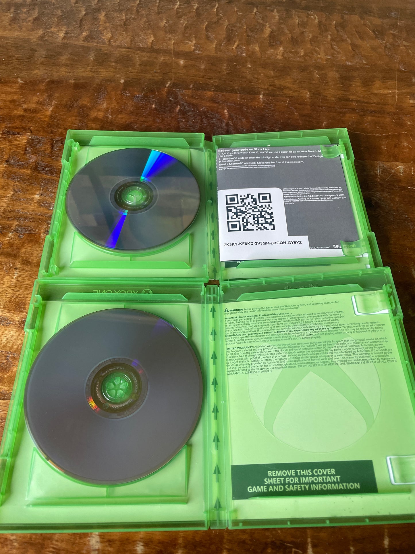 XBox One Call of Duty Lot of 2 Games