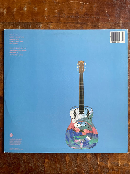 1985 DIRE STRAITS - “BROTHERS IN ARMS” (LP) WARNER BROS 25264-1  MASTERDISK