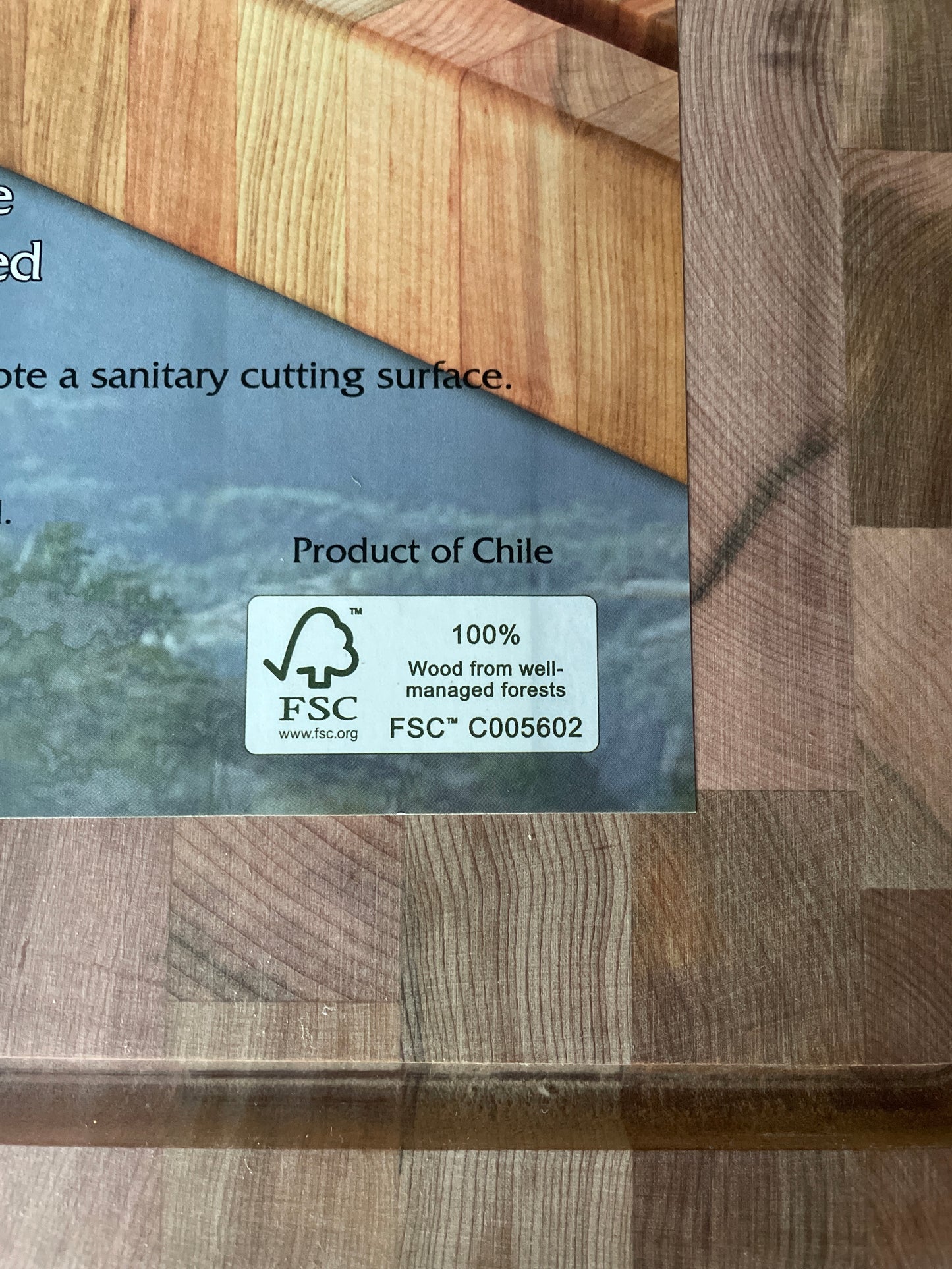 Fireland Cherry Pro Series Butcher Block Cutting Board