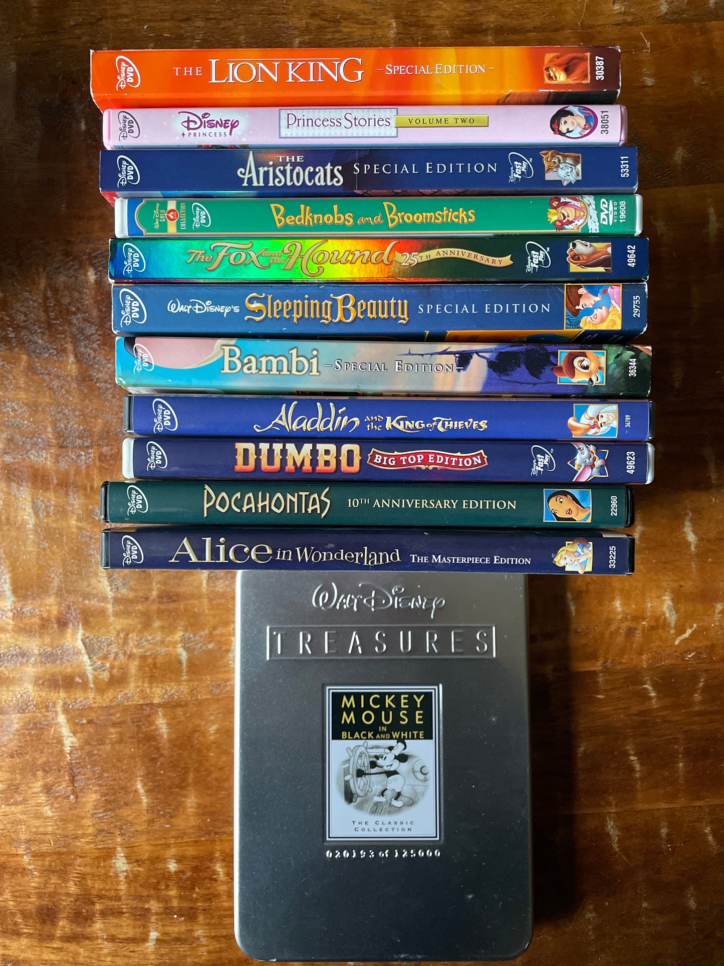 Disney DVD Lot of 12