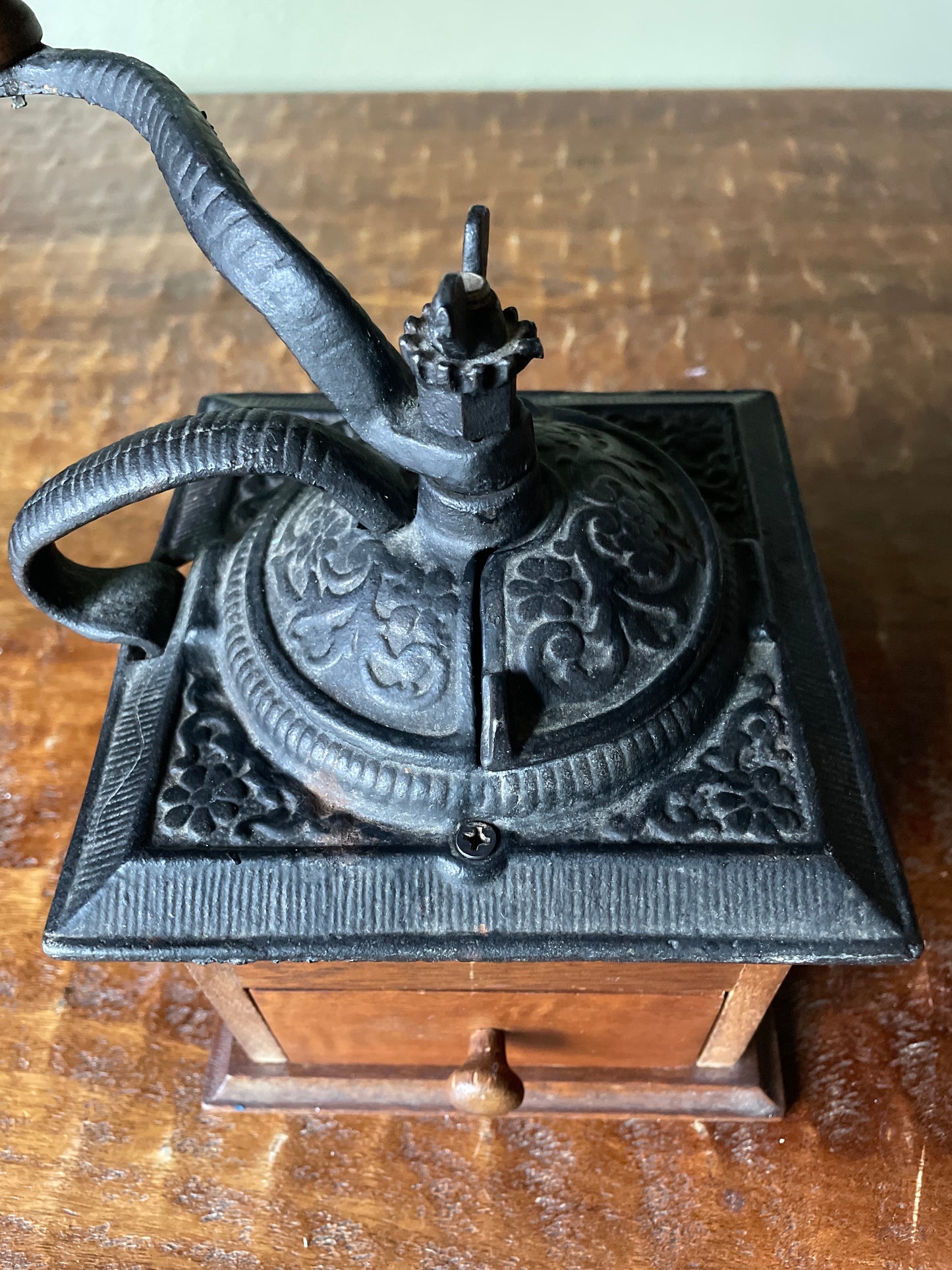 Old Manual Coffee Grinder