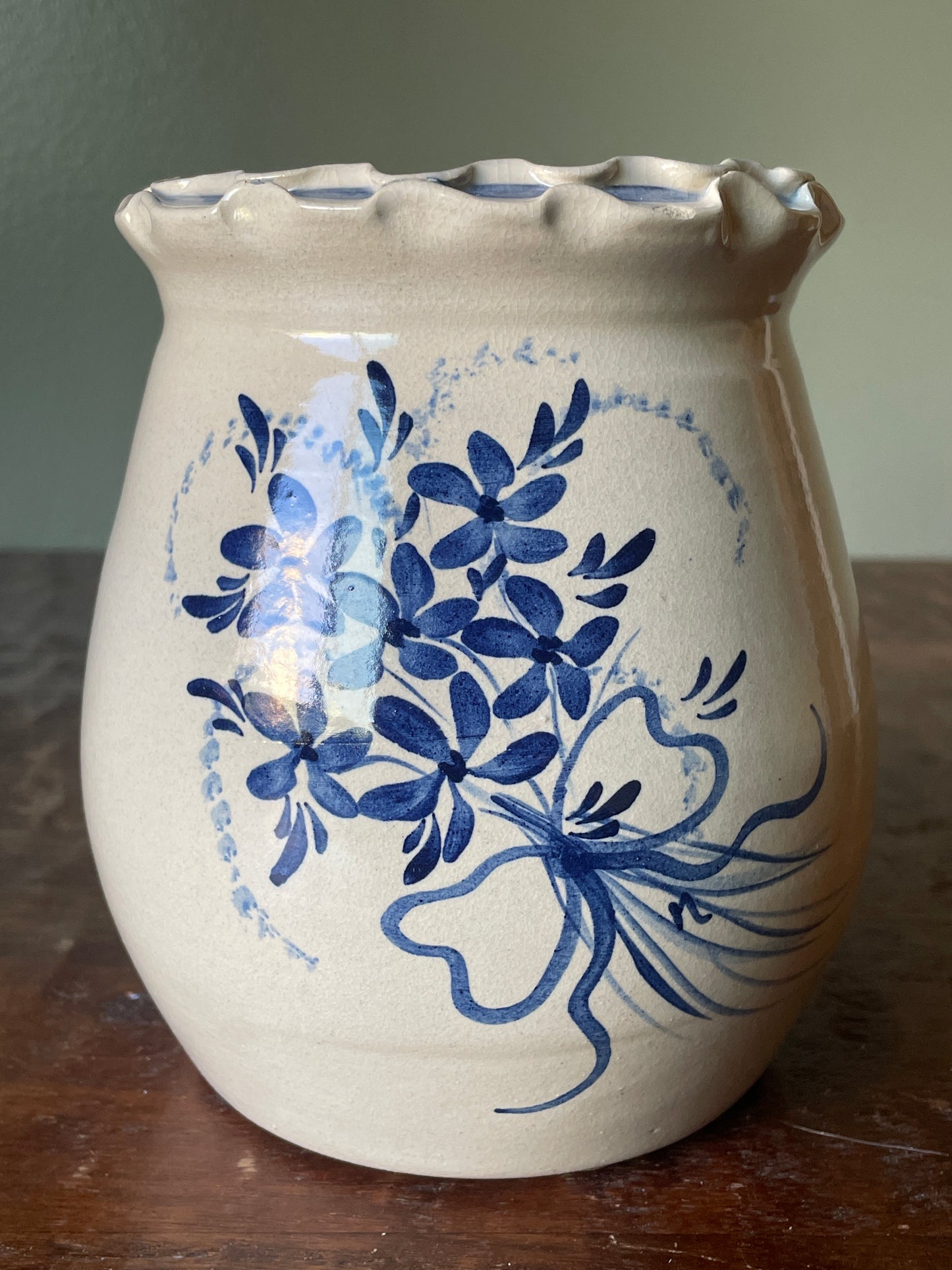 Vintage Marshall Pottery Vase signed Rodrigo