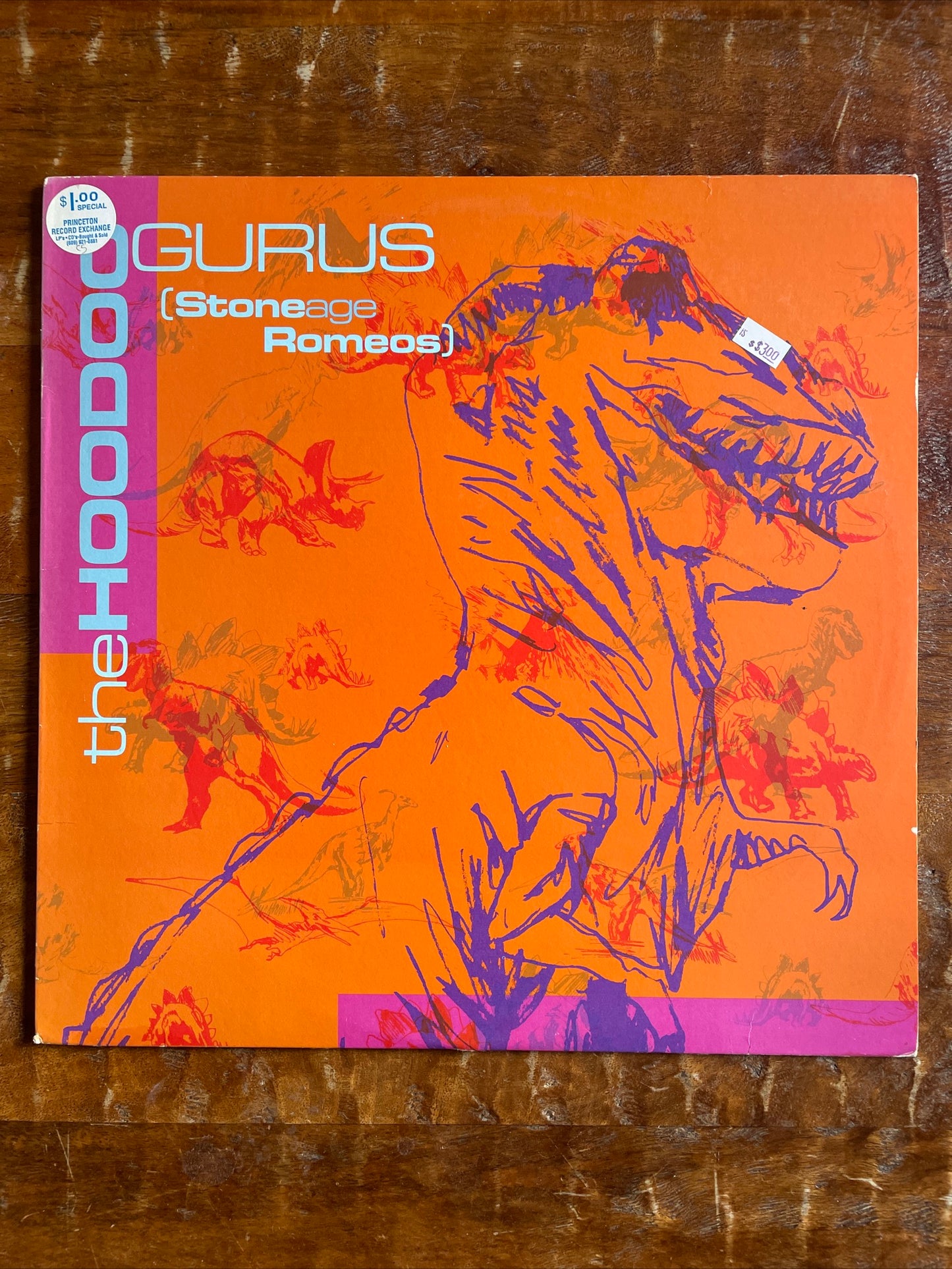 HOODOO GURUS "Stoneage Romeos" Vinyl LP Original 1984 A&M Records Promo Copy