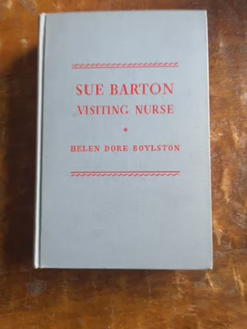 Vintage Book Sue Barton Visiting Nurse 1938 1st edition